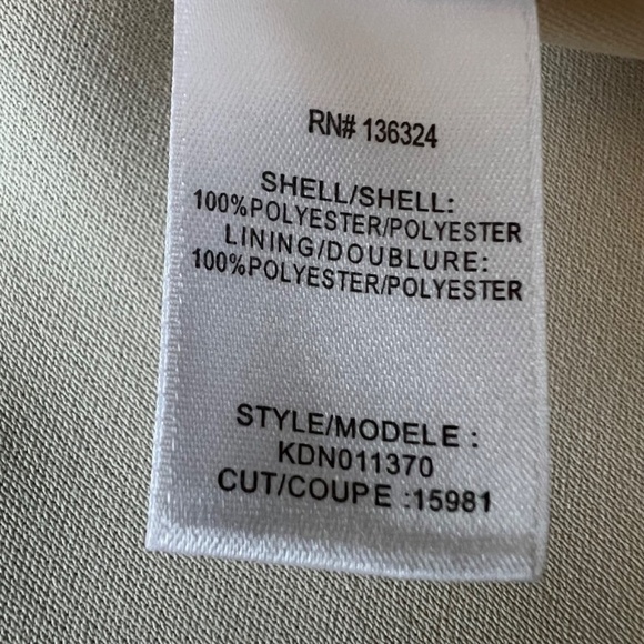 Halston Heritage off-the-shoulder asymmetrical drape front designer blouse - Picture 7 of 8